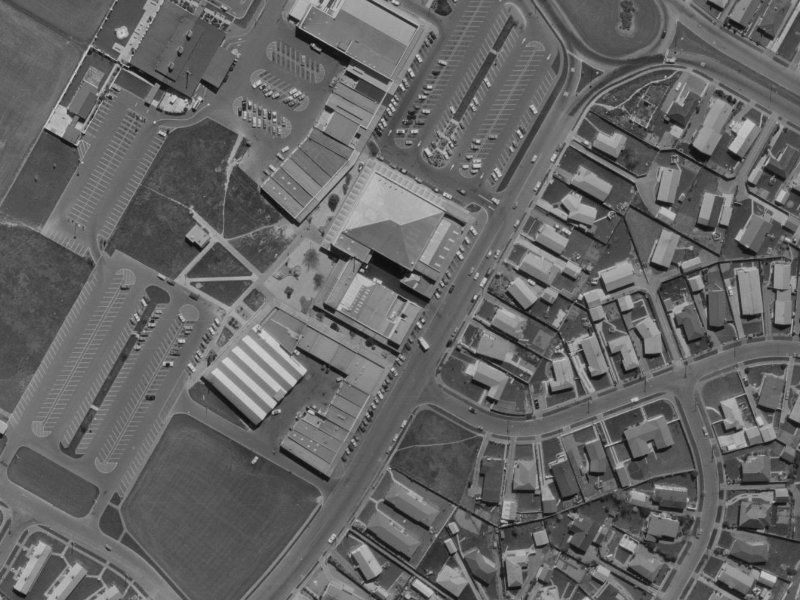 133A Farrington Avenue from the air, 1970-1974
