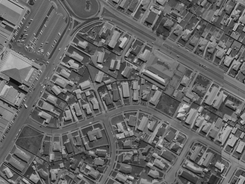 2/21 Eastling Street from the air, 1970-1974