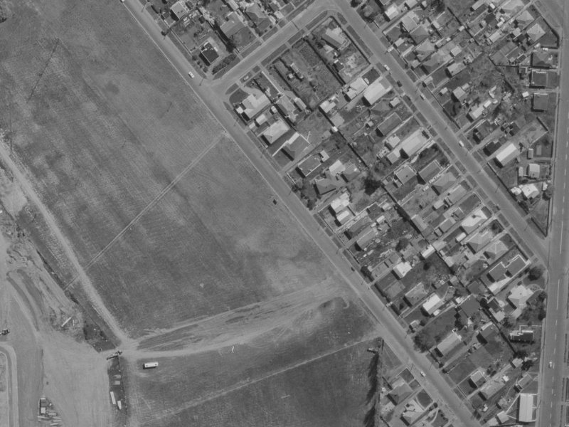 61 Ascot Avenue from the air, 1970-1974