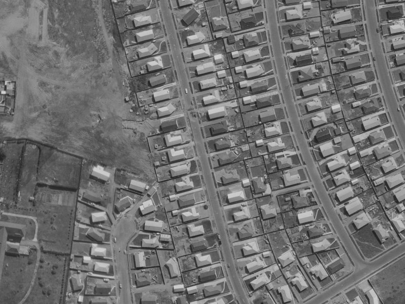 53 Pegasus Avenue from the air, 1970-1974