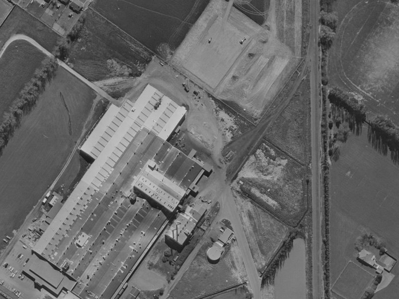 97D Sawyers Arms Road from the air, 1970-1974