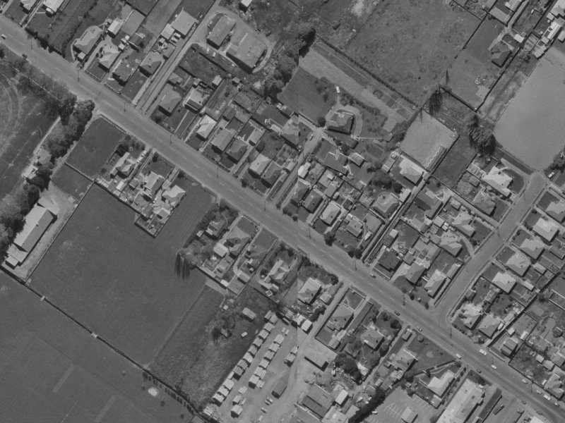 26A Sawyers Arms Road from the air, 1970-1974