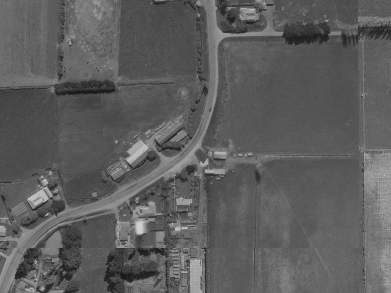 520 Hills Road from the air, 1970-1974