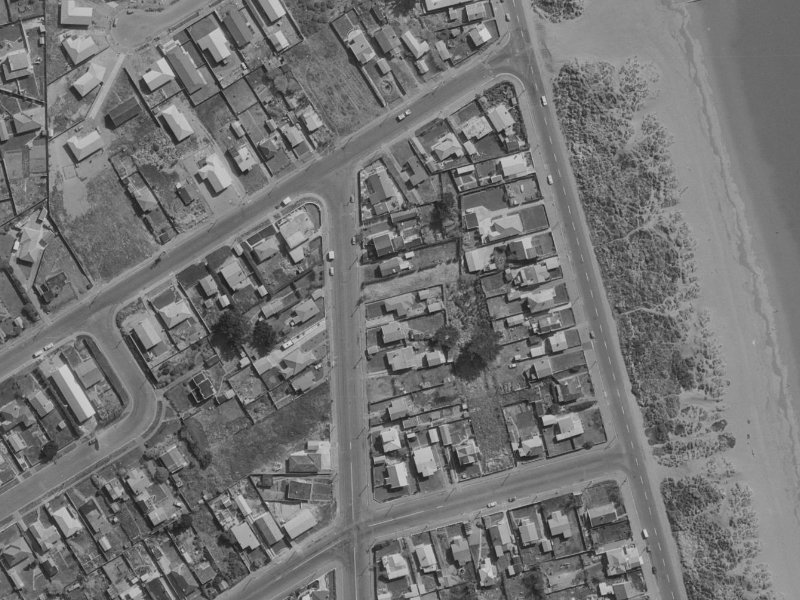 13 Jutland Street from the air, 1970-1974