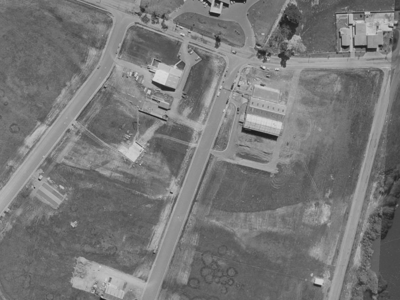 4 Sheffield Crescent from the air, 1970-1974