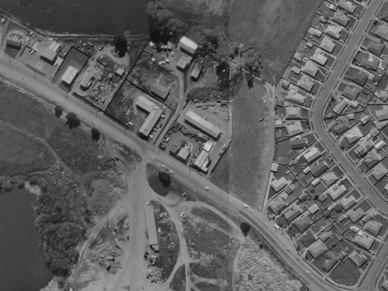 496 Wairakei Road from the air, 1970-1974