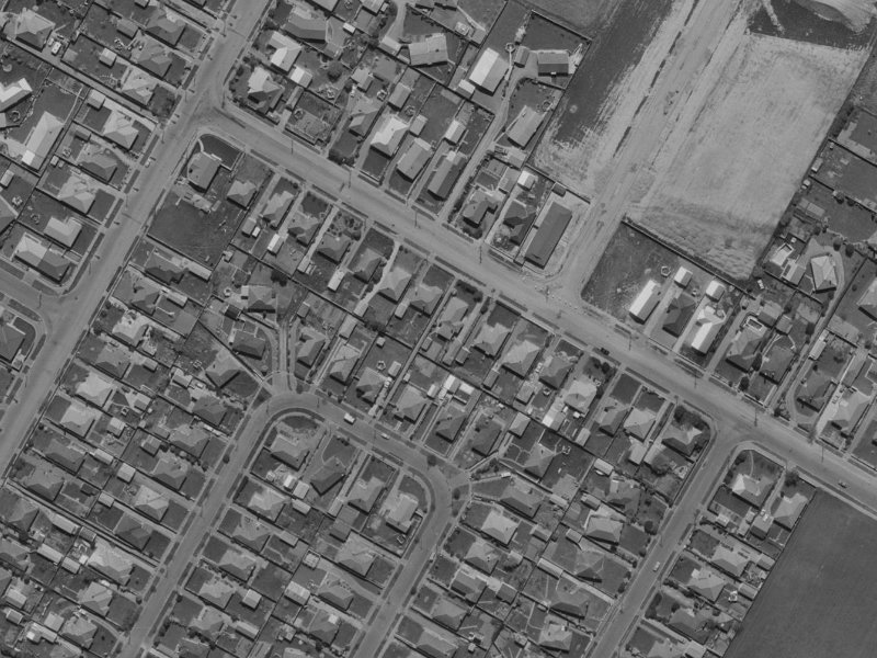 101 Isleworth Road from the air, 1970-1974