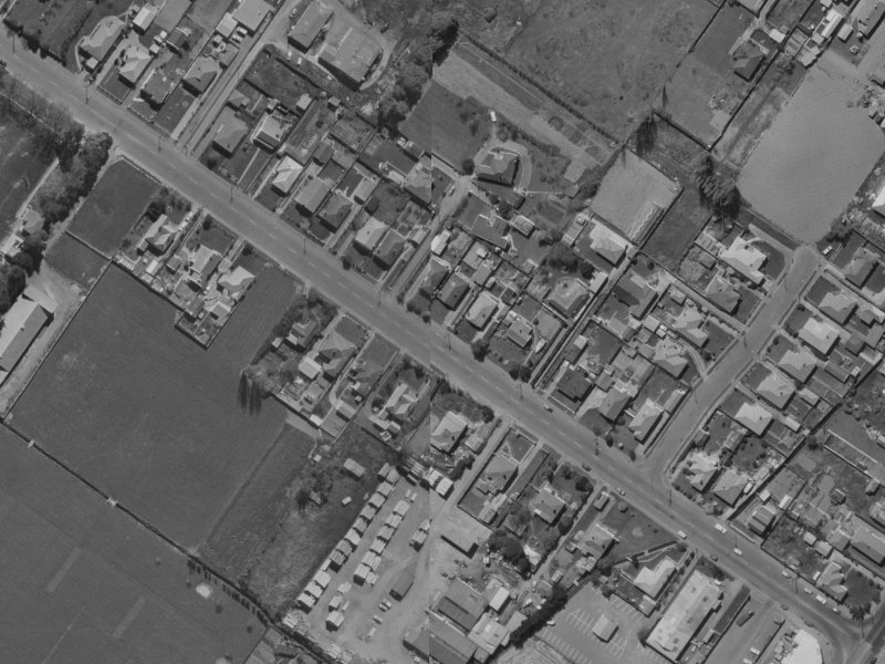 24D Sawyers Arms Road from the air, 1970-1974