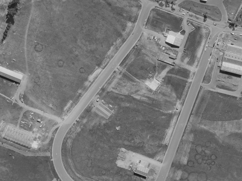 32 Sheffield Crescent from the air, 1970-1974