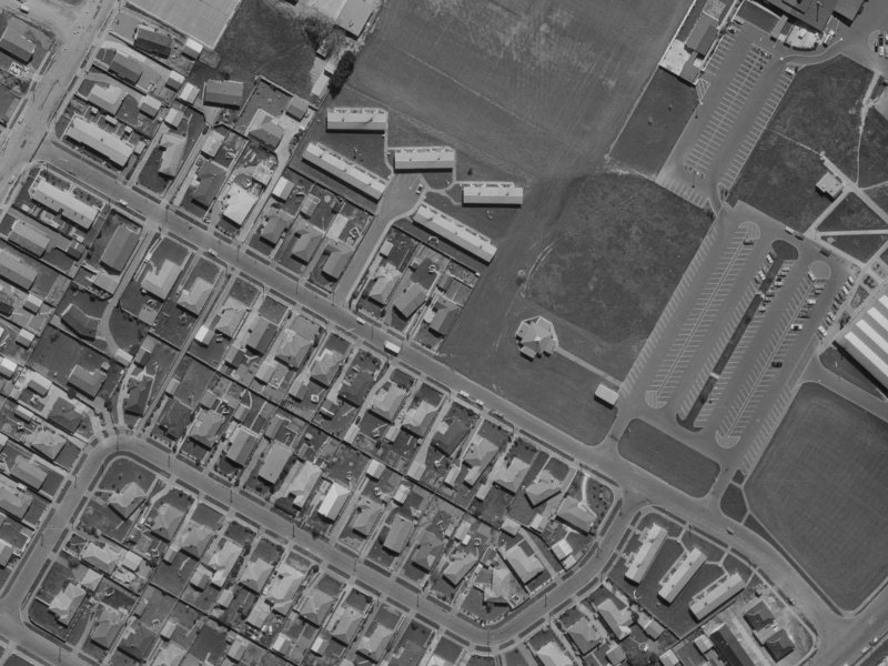 20 Raleigh Street from the air, 1970-1974