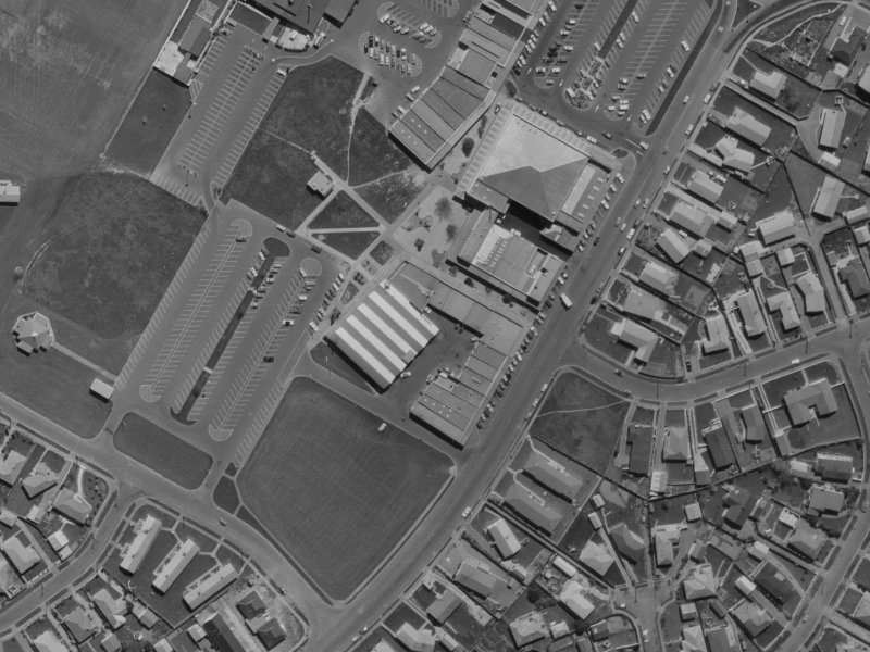 11 Bishopdale Ct from the air, 1970-1974