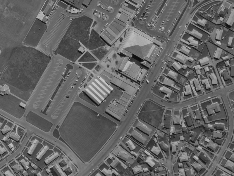 7 Bishopdale Ct from the air, 1970-1974