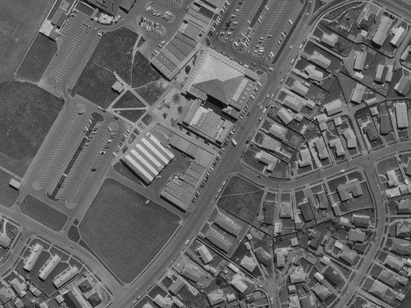 1 Bishopdale Court from the air, 1970-1974