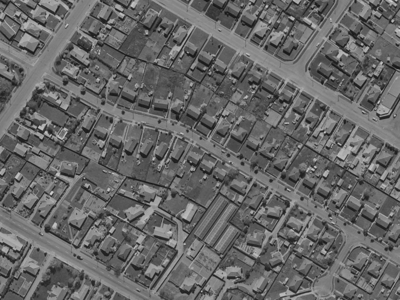 95 Hoani Street from the air, 1970-1974
