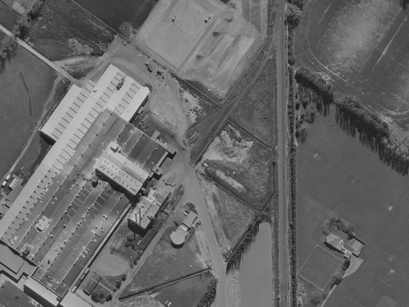 70 Langdons Road from the air, 1970-1974