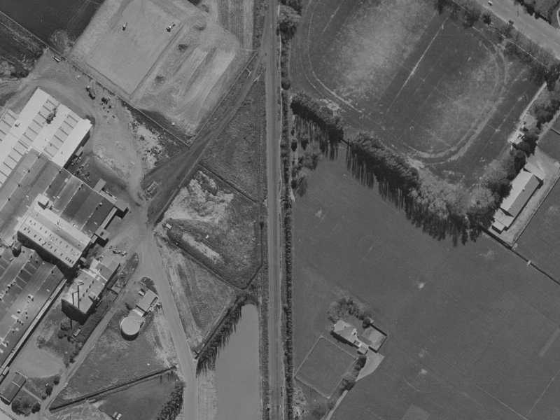 40R Langdons Road from the air, 1970-1974