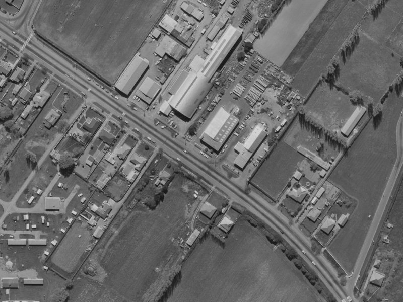 504 Cranford Street from the air, 1970-1974