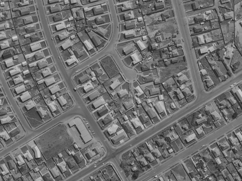 6 Nile Place from the air, 1970-1974