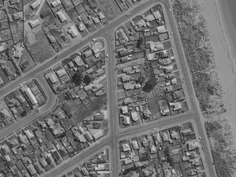 17 Jutland Street from the air, 1970-1974
