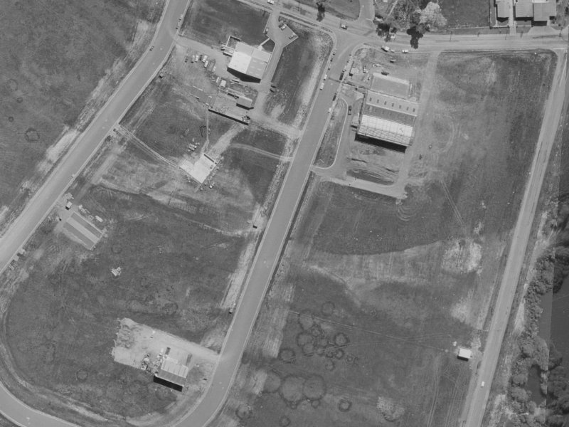 8A Sheffield Crescent from the air, 1970-1974