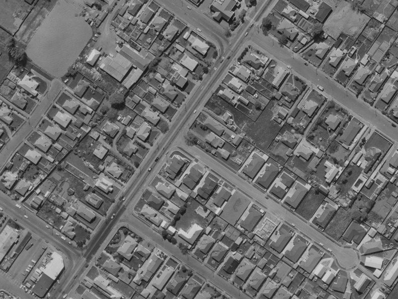 1E Apollo Place from the air, 1970-1974