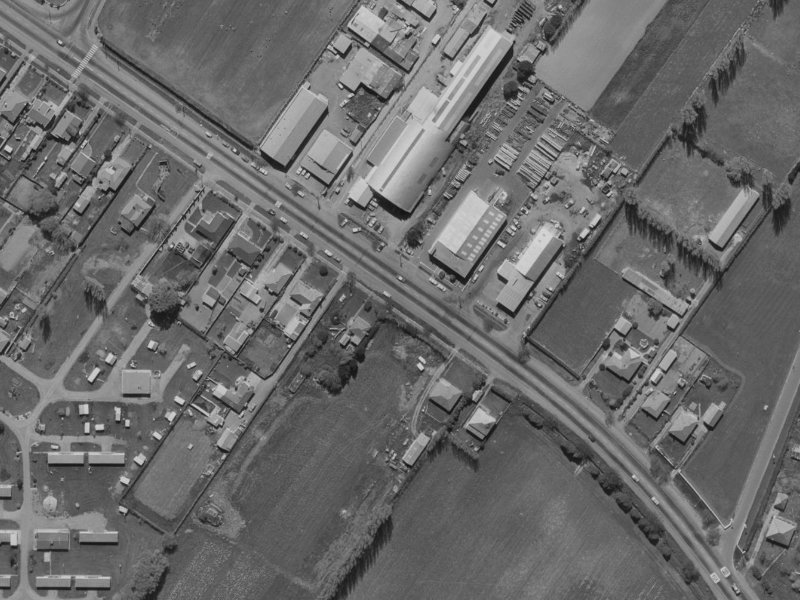 509 Cranford Street from the air, 1970-1974
