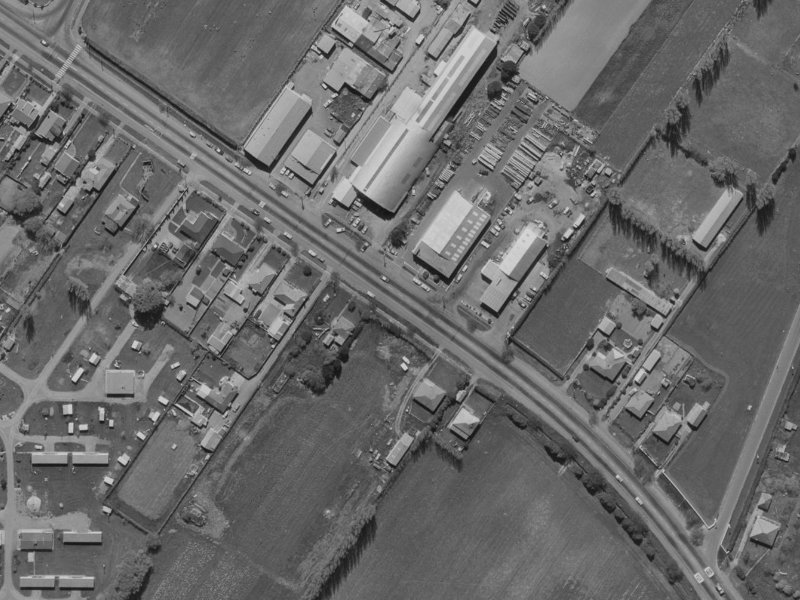511 Cranford Street from the air, 1970-1974