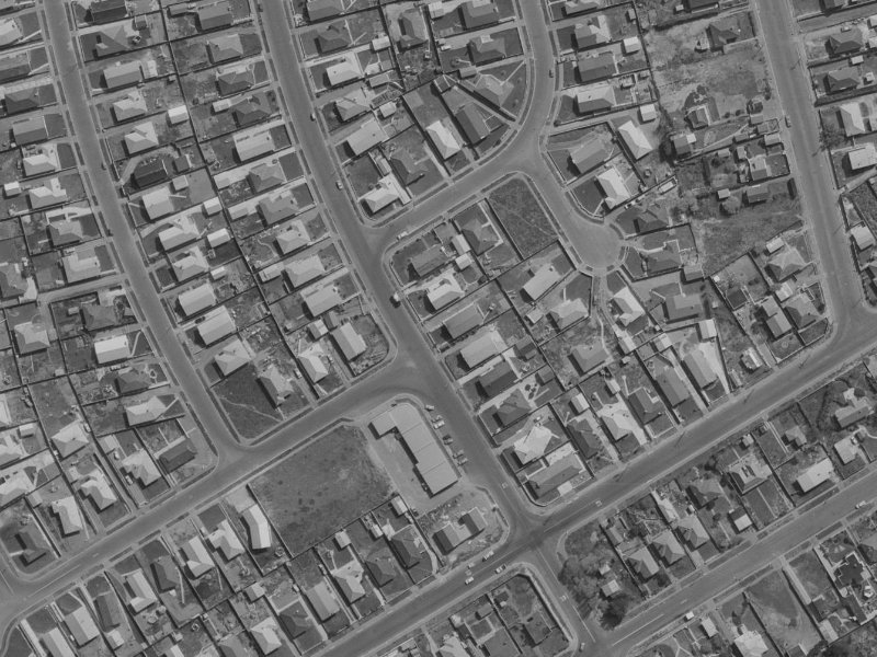 90 Effingham Street from the air, 1970-1974