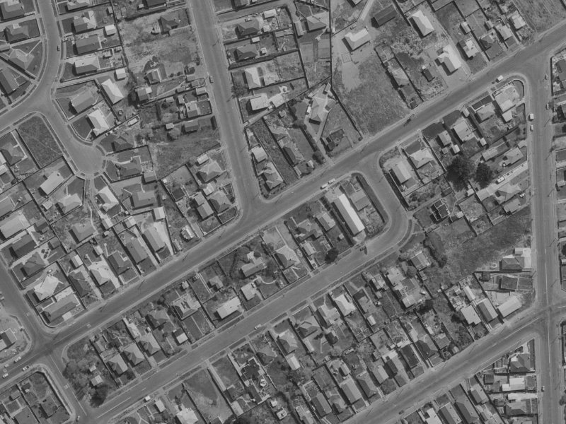 73B Effingham Street from the air, 1970-1974