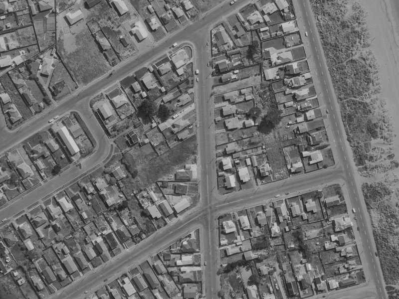 16 Jutland Street from the air, 1970-1974