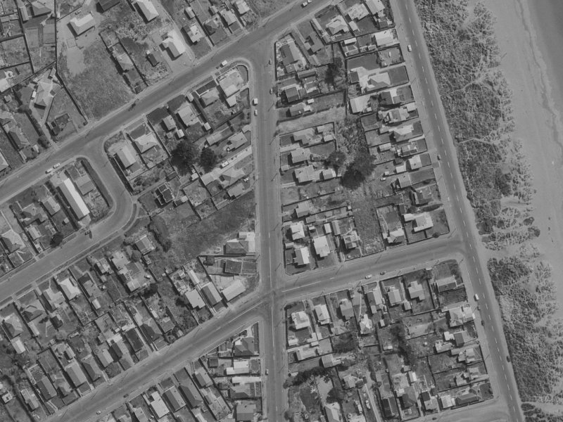 21 Jutland Street from the air, 1970-1974