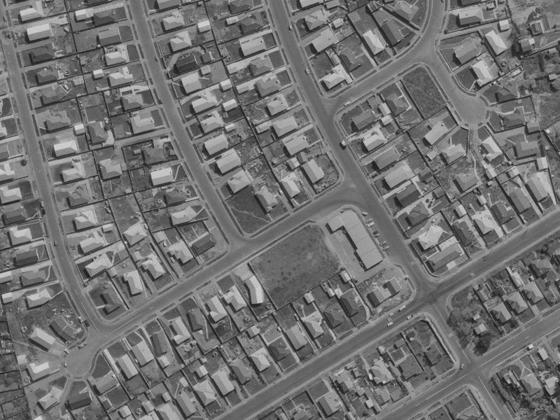 6 Endeavour Street from the air, 1970-1974