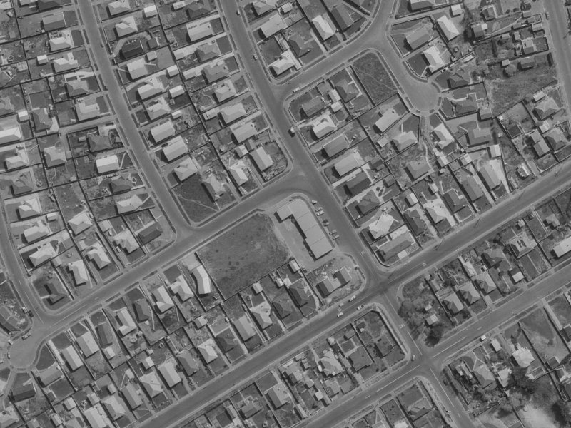 87 Effingham Street from the air, 1970-1974