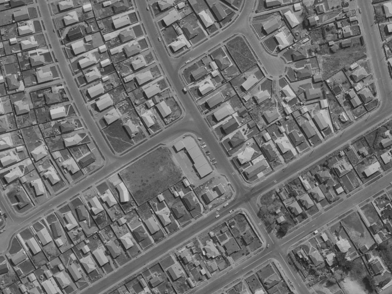 85 Effingham Street from the air, 1970-1974