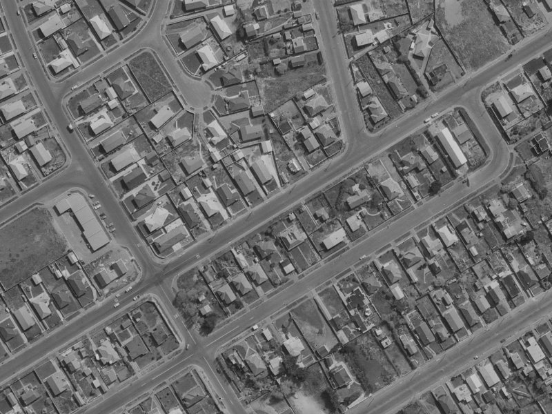 72 Pacific Road from the air, 1970-1974