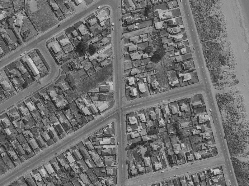 29 Jutland Street from the air, 1970-1974