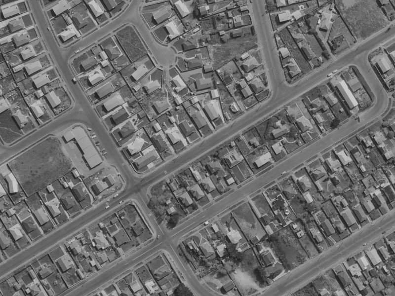 76 Pacific Road from the air, 1970-1974