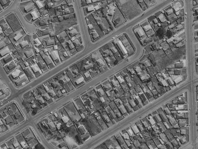 42 Tedder Avenue from the air, 1970-1974