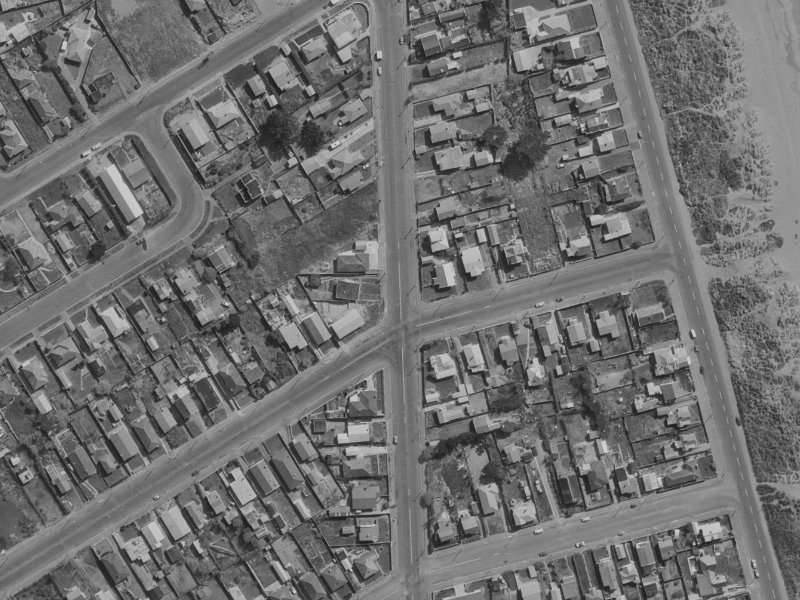 18 Jutland Street from the air, 1970-1974