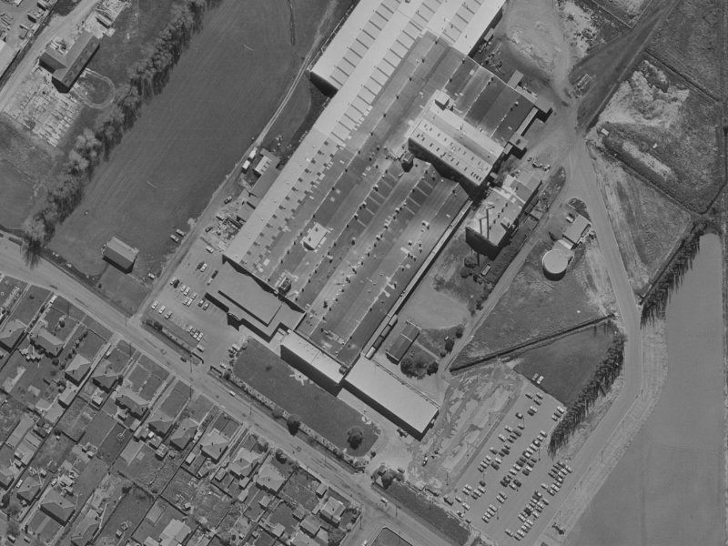 70 Langdons Road from the air, 1970-1974