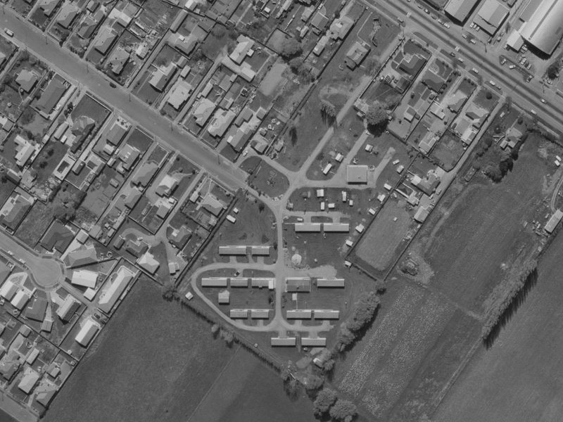 39 Meadow Street from the air, 1970-1974