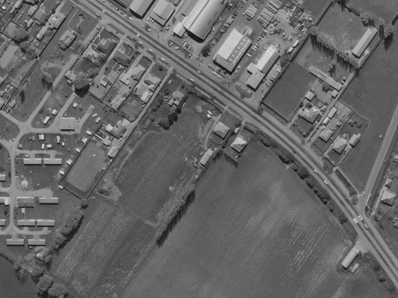 507 Cranford Street from the air, 1970-1974