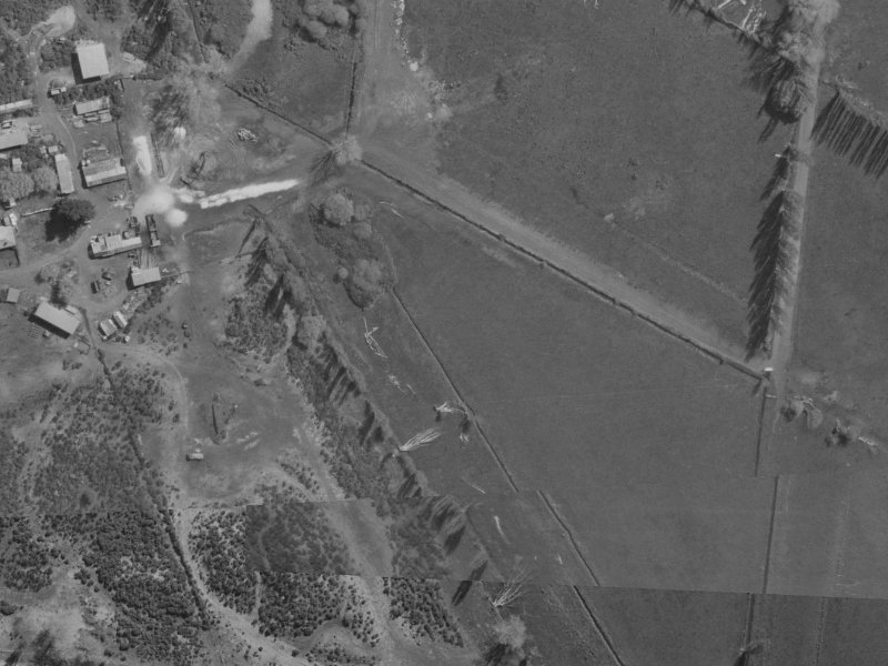 12 Travis Country Drive from the air, 1970-1974