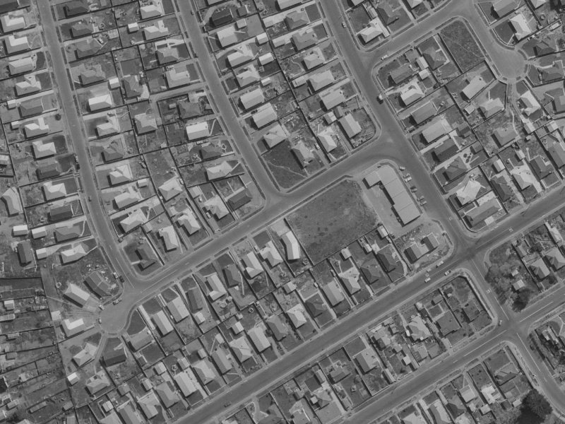 Endeavour Street from the air, 1970-1974