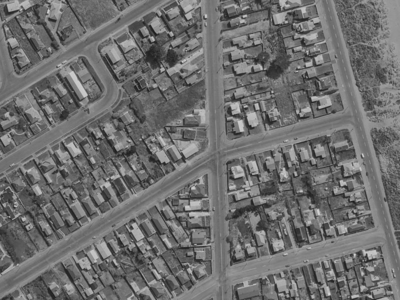 22 Jutland Street from the air, 1970-1974