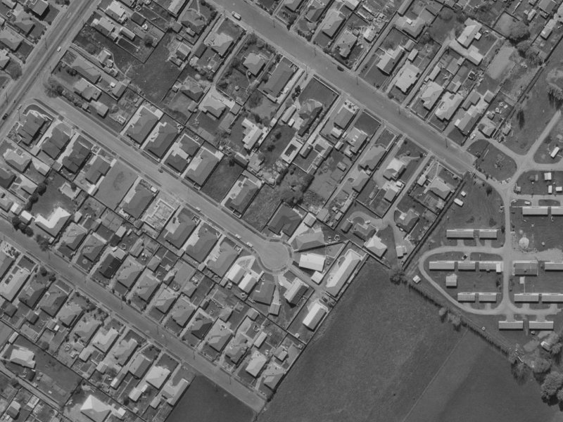 21B Apollo Place from the air, 1970-1974
