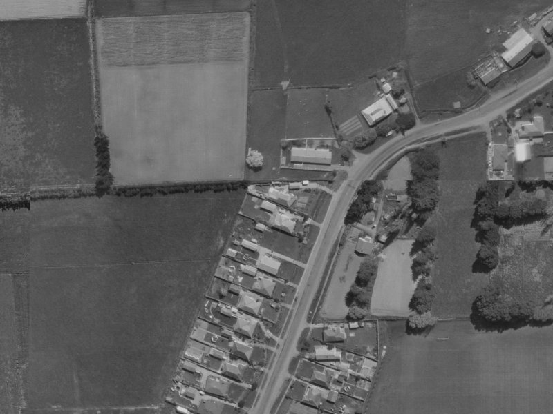 437 Hills Road from the air, 1970-1974