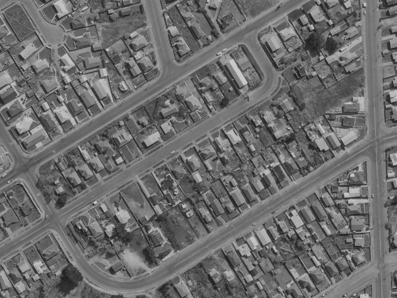 35 Tedder Avenue from the air, 1970-1974