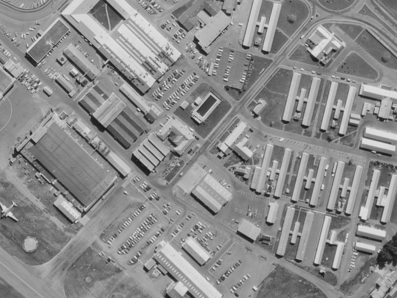 3 Orchard Road from the air, 1970-1974