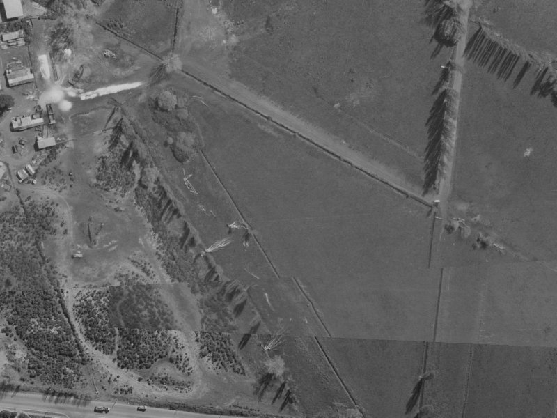 2 Glastonbury Drive from the air, 1970-1974